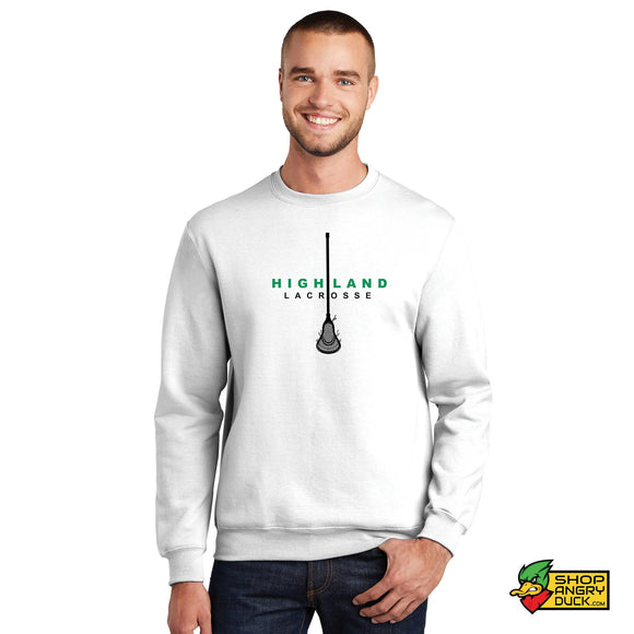 Highland Lacrosse Stick Crewneck Sweatshirt
