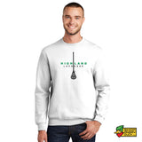 Highland Lacrosse Stick Crewneck Sweatshirt
