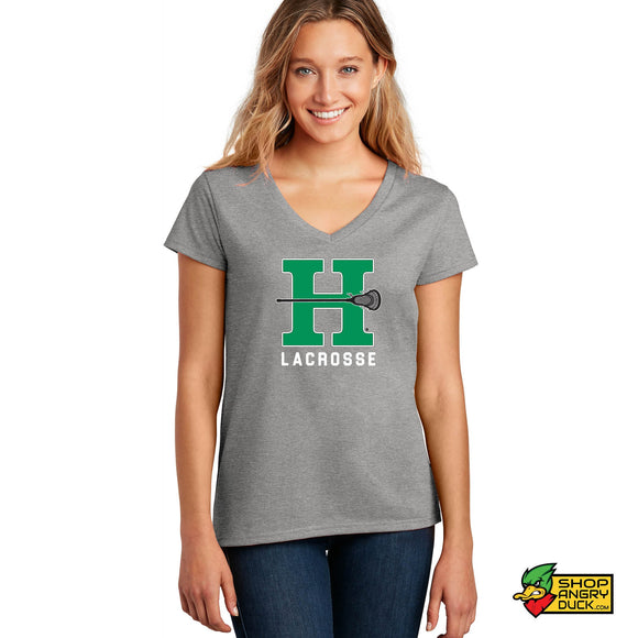 Highland Lacrosse H Ladies V-Neck T-Shirt