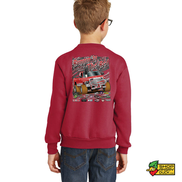 Runnin In The Red Youth Crewneck Sweatshirt