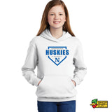 Northwestern Baseball Plate Youth Hoodie