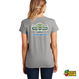 Pit Sky Lights Ladies V-Neck T-Shirt