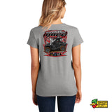 Dusty Poff Ladies V-Neck T-Shirt