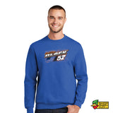 Caiden Black Racing Crewneck Sweatshirt