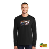Caiden Black Racing Long Sleeve T-Shirt