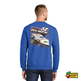 Caiden Black Racing Crewneck Sweatshirt