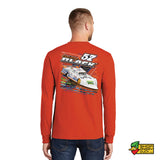 Caiden Black Racing Long Sleeve T-Shirt