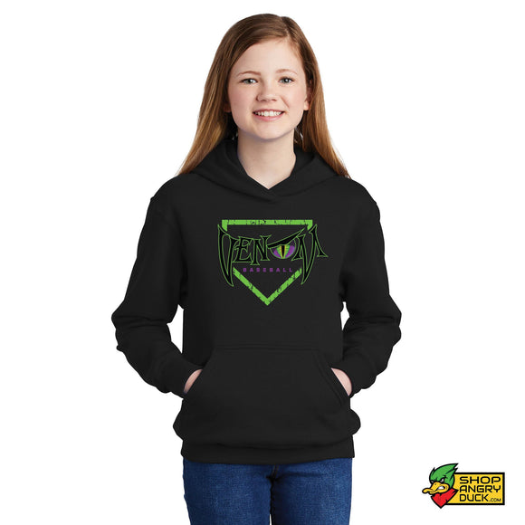 Venom Baseball Plate Youth Hoodie