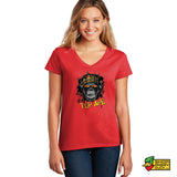 Mataeo Garner Top Ape Ladies V-Neck T-Shirt
