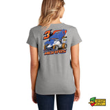 Billy Morris Ladies V-Neck T-Shirt