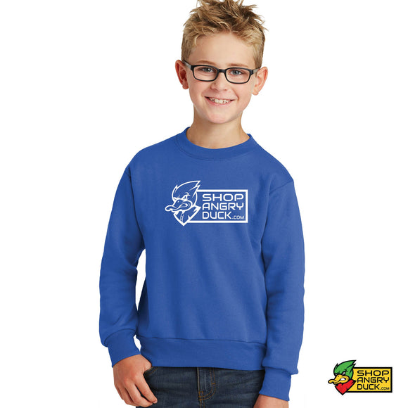 ShopAngryDuck.com Youth Crewneck Sweatshirt